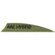 AAE Hybrid 2.0 Shield Cut Vanes, Od Green, 50 Pack, HY20ODG50