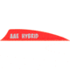 AAE Hybrid 2.0 Shield Cut Vanes, Red, 50 Pack, HY20RD50