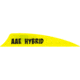 AAE Hybrid 2.0 Shield Cut Vanes, Yellow, 50 Pack, HY20YE50