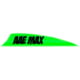 AAE Max 2.0 Shield Cut Vanes, Bright Green, 50 Pack, PMA20BG50