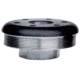AB Suppressor Raptor Flush Mount, 1/2x28 TPI, 1.625in Diameter, Titanium, Silver, F22-FM-1/2-28