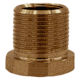 AB Suppressor Raptor Muzzle Thread Adapter, 1/2x28 to 5/8x24 TPI, 17-4 PH, Bronze, TA-1/2-28