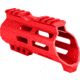 ABC RIFLE COMPANY American Built Custom Hybrid AR-15 M-LOK Handguard w/Finger Stop, 5in, Red, HG15-CM-MLTC5-ABC-RD