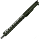 ABC RIFLE COMPANY AR-15 .223 5.56 Complete Build 16in Barrel 15in Lightweight Hybrid M-LOK Handguard Upper Receiver, 1-10 Twist, 1/2x28, A2 Style Muzzle Brake, Nitride, ODG, UA15-TCML15-ODG