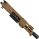 ABC RIFLE COMPANY AR-15 .223 Remington/5.56x45mm NATO Micro Pistol 5in Barrel Custom 5in Top Cut Custom M-LOK Handguard Complete Upper Receiver w/BCG And Charging Handle, Burnt Bronze, UA15B-BR5-TCML5-BB