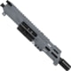 ABC RIFLE COMPANY AR-15 .223 Remington/5.56x45mm NATO Micro Pistol 5in Barrel Custom 5in Top Cut Custom M-LOK Handguard Complete Upper Receiver w/BCG And Charging Handle, Sniper Grey, UA15B-BR5-TCML5-SG