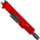 ABC RIFLE COMPANY AR-15 .223 Remington/5.56x45mm NATO Micro Pistol 5in Barrel M-LOK Handguard Upper Receiver w/BCG And Charging Handle, Red, UA15-BR5-ML4D-RD