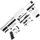 ABC RIFLE COMPANY AR-15 .300 AAC Blackout Micro Pistol Build 5in Barrel 4in M-LOK Handguard Upper Receiver, White, ARPK300-ML4-STW