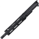 ABC RIFLE COMPANY AR-15 .300 AAC Blackout Pistol 10in Quadrail Handguard Complete Upper Receiver w/BCG And Charging Handle, Black, UA300-BR10-QR10-BLK