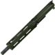 ABC RIFLE COMPANY AR-15 .300 AAC Blackout Pistol 10in Quadrail Handguard Complete Upper Receiver w/BCG And Charging Handle, Olive Drab Green, UA300-BR10-QR10-ODG