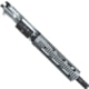 ABC RIFLE COMPANY AR-15 .300 AAC Blackout Pistol 10in Quadrail Handguard Complete Upper Receiver w/BCG And Charging Handle, Tungsten, UA300-BR10-QR10-TNG