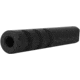 ABC RIFLE COMPANY AR-15 6in Custom Ported Barrel Extender Muzzle Brake, 1/2x28, Matte, Black, MB15-3CUT