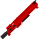 ABC RIFLE COMPANY AR-15 7.62x39mm 5in Barrel Custom 5in Top Cut Custom M-LOK Handguard Complete Micro Pistol Upper Receiver w/BCG And Charging Handle, Red, UA762B-BR5-TCML5-RD