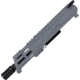 ABC RIFLE COMPANY AR-15 7.62x39mm 5in Barrel Custom 5in Top Cut Custom M-LOK Handguard Complete Micro Pistol Upper Receiver w/BCG And Charging Handle, Sniper Grey, UA762B-BR5-TCML5-SG