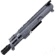 ABC RIFLE COMPANY AR-15 7.62x39mm 5in Barrel Custom 5in Top Cut Custom M-LOK Handguard Complete Micro Pistol Upper Receiver w/BCG And Charging Handle, Tungsten, UA762B-BR5-TCML5-TNG