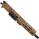 ABC RIFLE COMPANY AR-15 7.62x39mm M-LOK Handguard Complete Pistol Upper Receiver w/BCG And Charging Handle, 1-10 Twist, 5/8x24, A2 Style Muzzle Brake, Nitride, Bronze, UA762-BR7.5-ML7D-BB