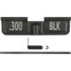 ABC RIFLE COMPANY AR-15 Engraved Ejection Port Dust Cover Assembly, .300 AAC Blackout, Black, EPC15-300