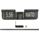 ABC RIFLE COMPANY AR-15 Engraved Ejection Port Dust Cover Assembly, 5.56x45mm NATO, Black, EPC15-556