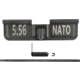 ABC RIFLE COMPANY AR-15 Engraved Ejection Port Dust Cover Assembly, 5.56x45mm NATO, Black, EPC15-556