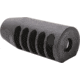 ABC RIFLE COMPANY AR-15 Flat Top Multi Chamber Muzzle Brake, 1/2x28, Phosphate, Black, MB15-PRO