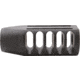 ABC RIFLE COMPANY AR-15 Flat Top Multi Chamber Muzzle Brake, 1/2x28, Phosphate, Black, MB15-PRO