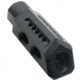 ABC RIFLE COMPANY AR-15 Pentagon Style Thread Recoil Compensating Steel Muzzle Brake, .223 Remington/5.56x45mm NATO, 1/2x28, Nitride, Black, MB15-PG