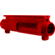 ABC RIFLE COMPANY AR-15 Sleek Billet Stripped Upper Receiver, Cerakote, Red, UP15-BILLET-RD