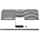 ABC RIFLE COMPANY AR15 USA Flag Engraved Ejection Port Cover Assembly, Black, EPC15-F