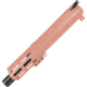 ABC RIFLE COMPANY AR9 9mm Luger Pistol 4in Barrel M-LOK Handguard Complete Upper Receiver w/BCG And Charging Handle, Rose Gold, UA9-BR4-ML4-RG
