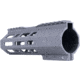 ABC RIFLE COMPANY Custom Hybrid Top Cut D-Front AR-10/DPMS LR-308 M-LOK Handguard, 7in, Sniper Grey, HG10-CM-TCML7D-SG