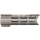 ABC RIFLE COMPANY Custom Hybrid Top Cut Super Slim AR-15 M-LOK Handguard, 7in, Tungsten, HG15-CM-MLTC7-TNG
