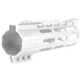 ABC RIFLE COMPANY Custom Hybrid Top Cut Super Slim AR-15 M-LOK Handguard, 7in, White, HG15-CM-MLTC7-STW