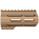 ABC RIFLE COMPANY Custom Slim AR-15 M-LOK Handguard, 4.5in, Flat Dark Earth, HG15-CM-ML4D-FDE