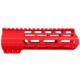 ABC RIFLE COMPANY Custom Ultra Slim AR-15 M-LOK Handguard, 7in, Cerakote Red, HG15-CM-ML7D-RD