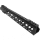 ABC RIFLE COMPANY Style Hybrid Top Cut Picatinny D-Cut AR-10/DPMS LR-308 M-LOK Handguard Rail System, 15in, Black, HG10-CM-TCML15D