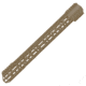 ABC RIFLE COMPANY Style Low Hybrid Cut D-Cut AR-10/DPMS LR-308 M-LOK Handguard Rail System, 18in, Magpul Flat Dark Earth, HG10-CM-TCML18D-FDE