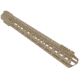 ABC RIFLE COMPANY Style Low Hybrid Cut D-Cut AR-10/DPMS LR-308 M-LOK Handguard Rail System, 18in, Magpul Flat Dark Earth, HG10-CM-TCML18D-FDE