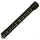 ABC RIFLE COMPANY Style Low Hybrid Cut D-Cut AR-10/DPMS LR-308 M-LOK Handguard Rail System, 18in, Olive Drab Green, HG10-CM-TCML18D-ODG