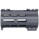 ABC RIFLE COMPANY Super Slim Free Float AR-15 M-LOK Handguard w/Handstop, 4in, Sniper Grey, HG15-CM-ML4HSTP-SG