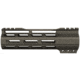 ABC RIFLE COMPANY Super Slim Free Float Hybrid Top Cut AR-15 M-LOK Handguard, 7in, Cerakote Olive Drab Green, HG15-TC-ML7-ODG