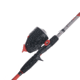 Abu Garcia Max X Spincast Combo, 4.3/1, Right/Left, 10, 6ft. Rod Length, Medium Power, Moderate Fast Action, 2 Pieces Rod, MAXXSC10/602M