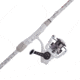 Abu Garcia Veritas Spinning Combo, 6.2/1, Right/Left, 30, 7ft. Rod Length, Medium Power, Fast Action, 2 Pieces Rod, VTPSP30/702M