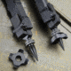 ACCU-TAC Bipod Spike Claws, Flat Black, LRSC-0001