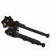 ACCU-TAC Bolt Action Quick Detach Bi-Pod, Flat Black, Small BRBQD-0400