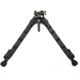 ACCU-TAC LR-10 G2 Quick Detach Bipod, Large Rifle, Flat Black, LRB-G200