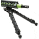 ACCU-TAC LR-10 G2 Quick Detach Bipod, Large Rifle, Flat Black, LRB-G200