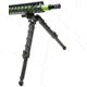 ACCU-TAC LR-10 G2 Quick Detach Bipod, Large Rifle, Flat Black, LRB-G200