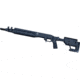 Accuracy Solutions F.A.S.T. Chassis Big Bore Stiller TAC 408 Single Shot 1.6 dia. Barrel, Folding Stock, Right Hand Bolt, Graphite Black, AS-20553