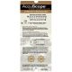 AccuScope Scope Charts - 1/4 MOA, 1/2 MOA, &amp; 1/8 MOA
