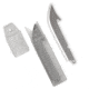 AccuSharp 742C Replaceable Blade Razor Replacement Blades 3.50 Stainless Steel